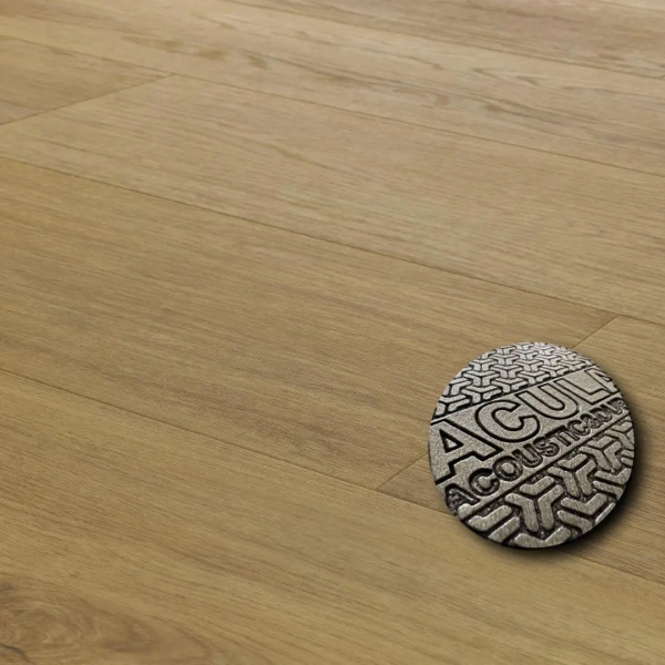 Vinylboden mit Trittschalldämmung Eiche Glenmore – 5.3mm/0.55mm – Klick Vinyl