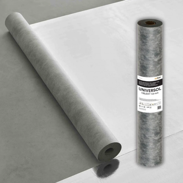 Trittschalldämmung Laminat - Universol Object 2in1 - 1.8 mm - Laminat Unterlage