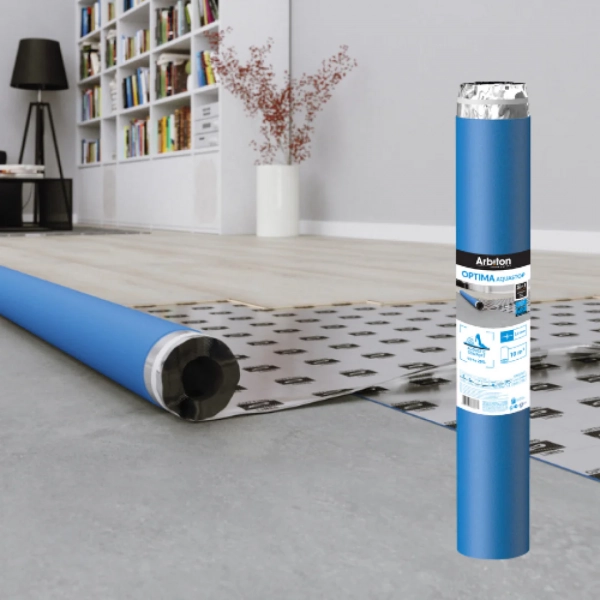 Trittschalldämmung Laminat - Optima Aquastop - 2 mm - Laminat Unterlage