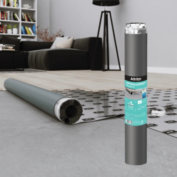 Trittschalldämmung Laminat - Optima Expert Aquastop 3in1 - 2 mm - Laminat Unterlage