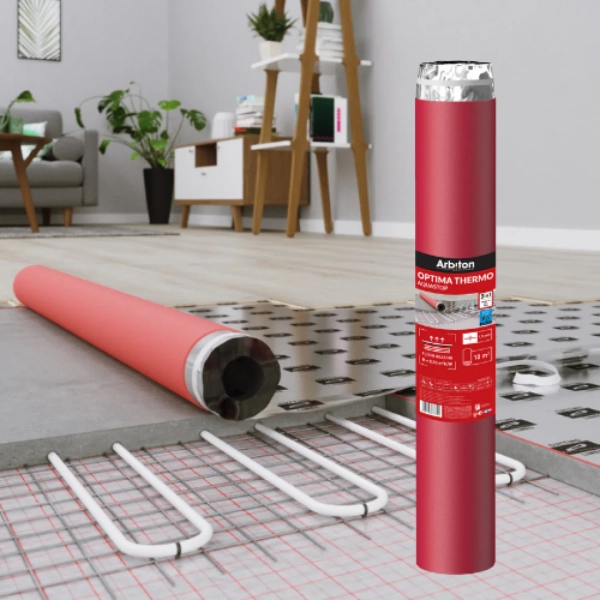 Trittschalldämmung Laminat - Optima Thermo Aquastop 3in1 - 1.5 mm - Laminat Unterlage