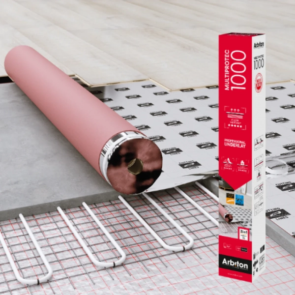 Trittschalldämmung Laminat - Multiprotec 1000 3in1 - 1.5 mm - Laminat Unterlage