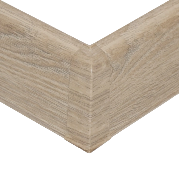 Sockelleisten Ecken - Arbiton VIGO 60 Eiche Vermont 107 - Außenecke - 2 Stk.