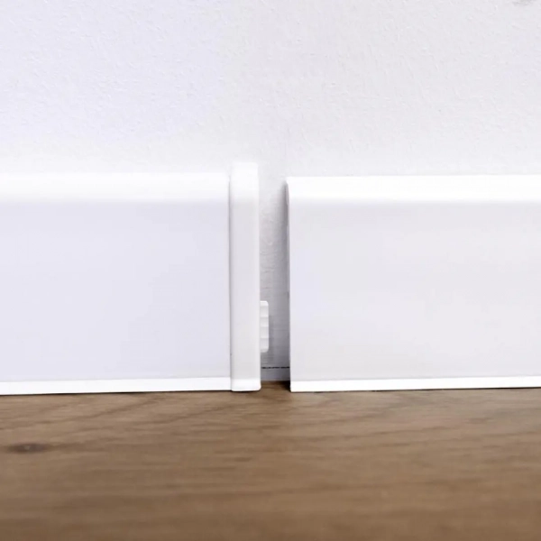 Verbinder - Arbiton VIGO 60 Weiß 01 - Sockelleisten Verbinder - 2 Stk.