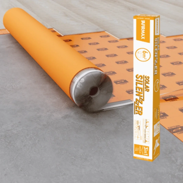 Trittschalldämmung Laminat - Silenzer Solar - 1.5 mm - Laminat Unterlage