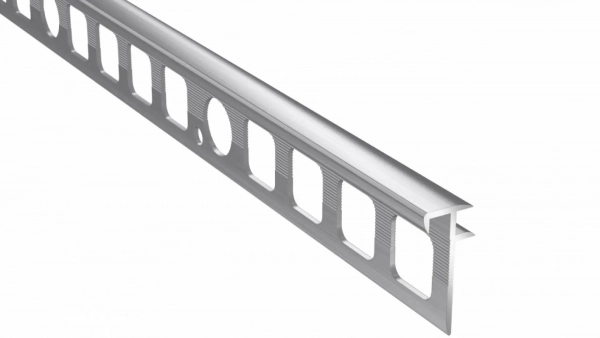 Treppenkantenprofil Arbiton PRO S2 - Gebürstetes Silber B1 - 2 m - Treppenleisten