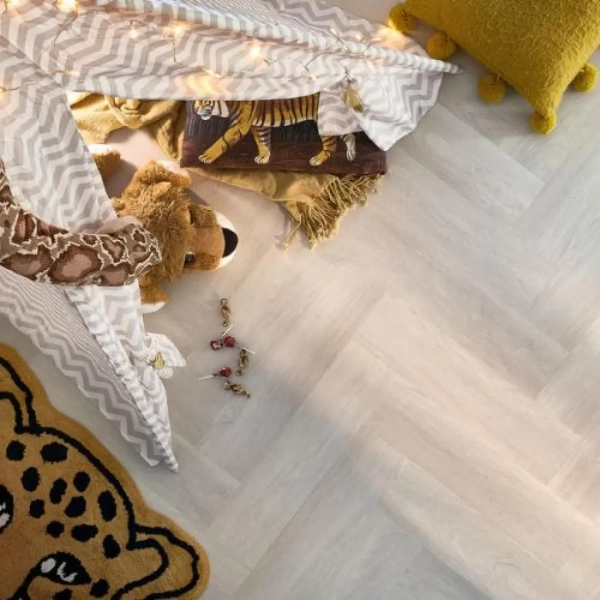 Fischgräten Vinyl - Herringbone Eiche Hayworth (CA 176) 5mm/0.55mm - Klick Vinyl