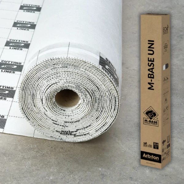Trittschalldämmung Laminat - M-Base Uni - 2 mm - Laminat Unterlage