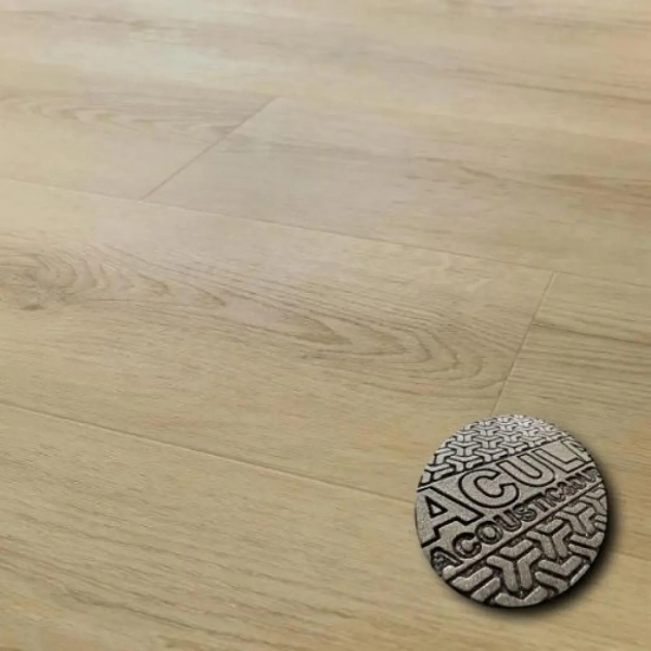 Vinylboden mit Trittschalldämmung Eiche Princeton (CASA 228) 6.3mm/0.55mm - Klick Vinyl