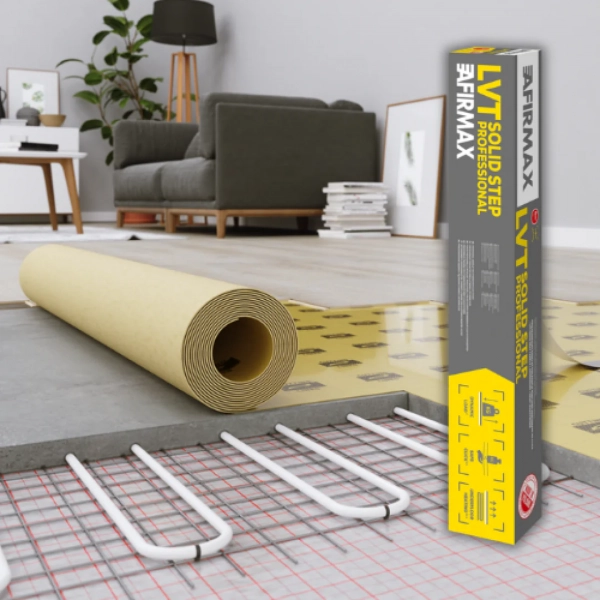Trittschalldämmung Vinyl - Solid Step Pro - 1 mm - Vinyl Unterlage