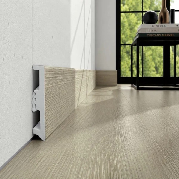 Fußleiste - Arbiton STIQ XL WOOD 80 mm - Eiche Izmir 235 - Sockelleiste Holzoptik