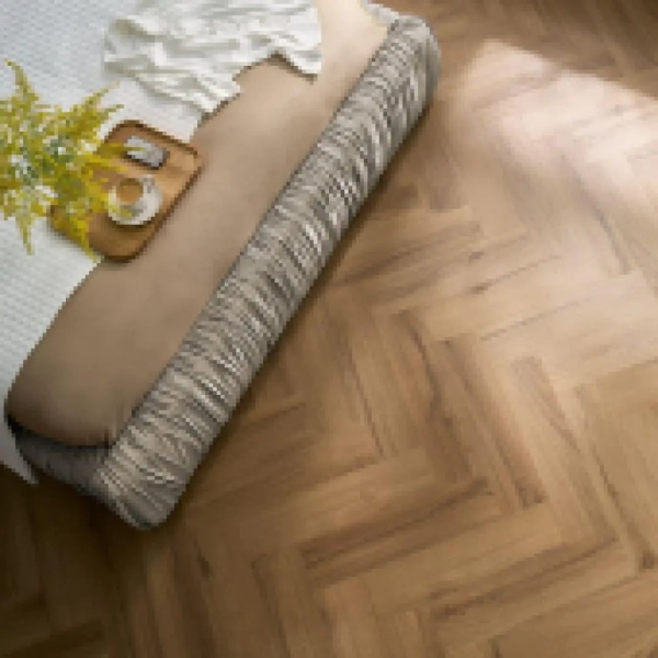 Fischgräten Vinyl - Herringbone Eiche Rochester (CAA 229) 5mm/0.55mm - Klick Vinyl