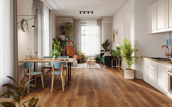 Vinylboden Afirmax LEGNAR - EICHE VILLA  - 4mm/0.55mm