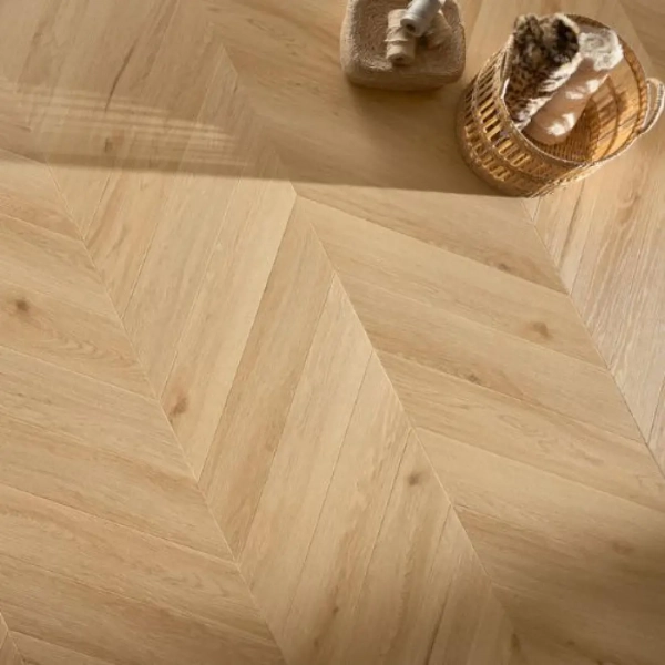 Vinyl Parkett - Chevron - Eiche Yankee (CLC 153) 5mm/0.55mm - Fischgräten Vinyl