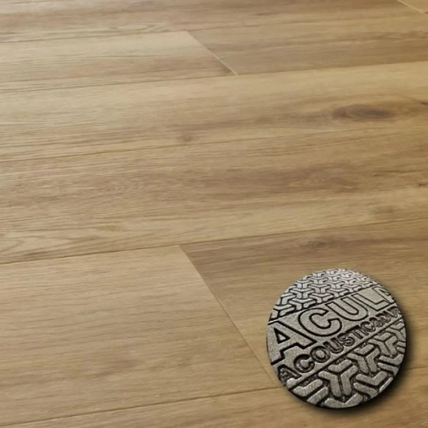 Vinylboden mit Trittschalldämmung - Eiche Tuscon (CLEA41592) 6.3mm/0.55mm - Klick Vinyl