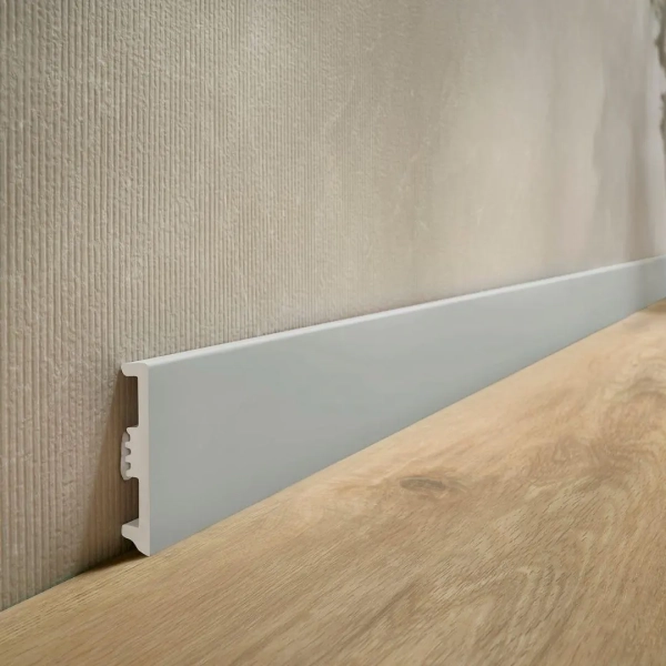 Sockelleiste - Arbiton STIQ XL ST810 80 mm - Fußleiste hellgrau