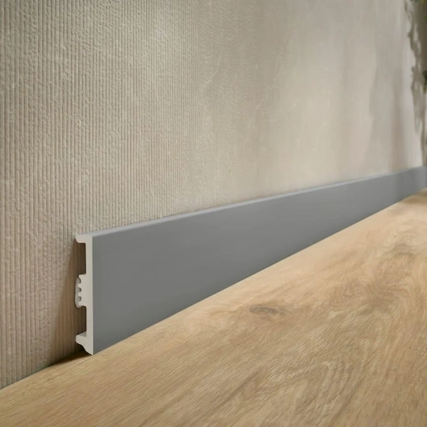 Fußleiste - Arbiton STIQ XL ST810 80 mm - Sockelleiste dunkelgrau