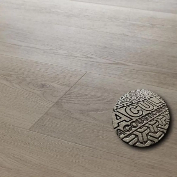 Vinylboden mit Trittschalldämmung Eiche Greyland (CASSA 202) 6.3mm/0.55mm - Klick Vinyl