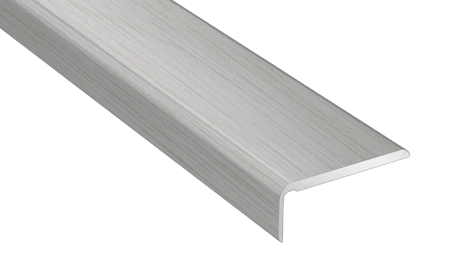Übergangsprofil Arbiton CS25 - Weiße Matte CS40 - 25 mm x 120 cm - Abschlussprofil