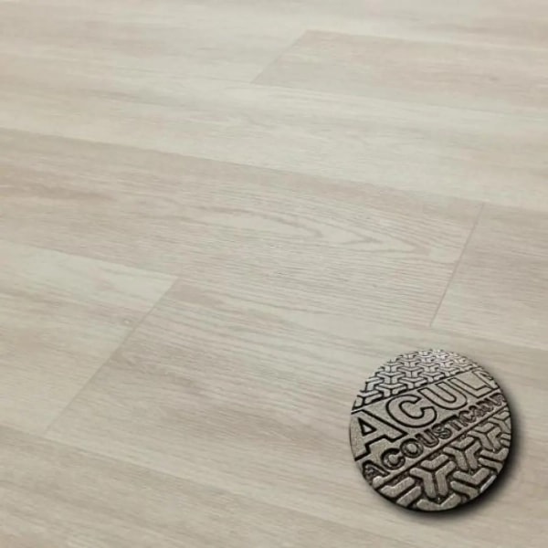 Vinylboden mit Trittschalldämmung Eiche Alba (CLEA 41802) 5.3mm/0.55mm - Klick Vinyl