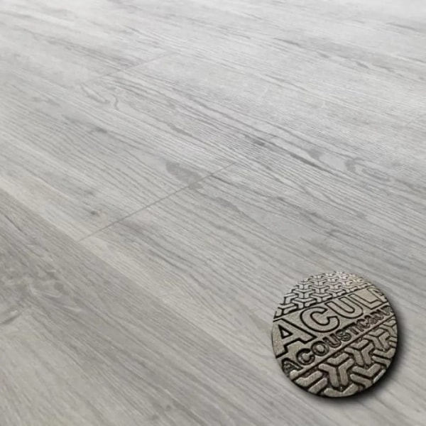 Vinylboden mit Trittschalldämmung Eiche Alaskan (CAA 102) 6.3mm/0.55mm - Klick Vinyl