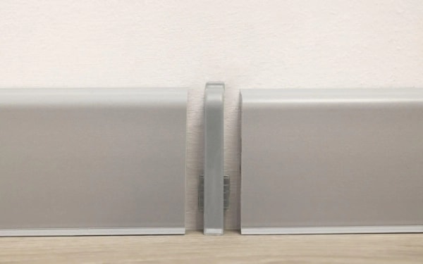 Verbinder - Arbiton VIGO 60 Grau - Sockelleisten Verbinder - 2 Stk.