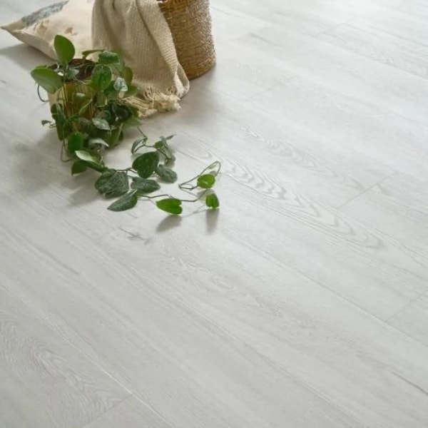 Vinylboden mit Trittschalldämmung Irving (Weiß) (CLSA 42132) 5.3mm/0.55mm - Klick Vinyl