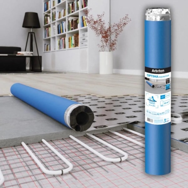 Trittschalldämmung Laminat - Optima Aquastop - 2 mm - Laminat Unterlage