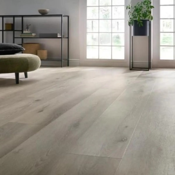 Klick Vinyl XXL - Eiche Cloud - 218 cm - 5mm/0.5mm - Vinylboden Holzoptik - Vinyl Outlet