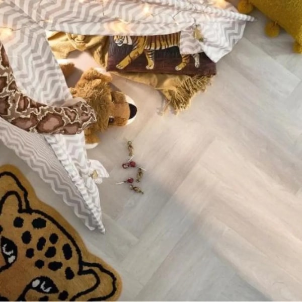 Fischgräten Vinyl - Herringbone Eiche Hayworth (DA 176) 2.5mm/0.55mm - Klebevinyl