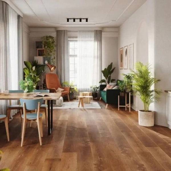 Vinylboden Klick - Rigid Vinyl - Eiche Villa - 4mm/0.55mm - Vinyl Outlet