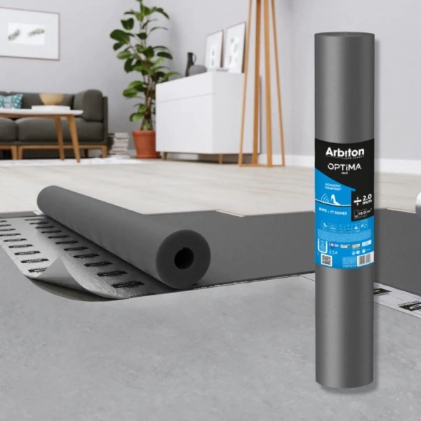 Trittschalldämmung Laminat - Arbiton Optima Max - 2 mm - Laminat Unterlage