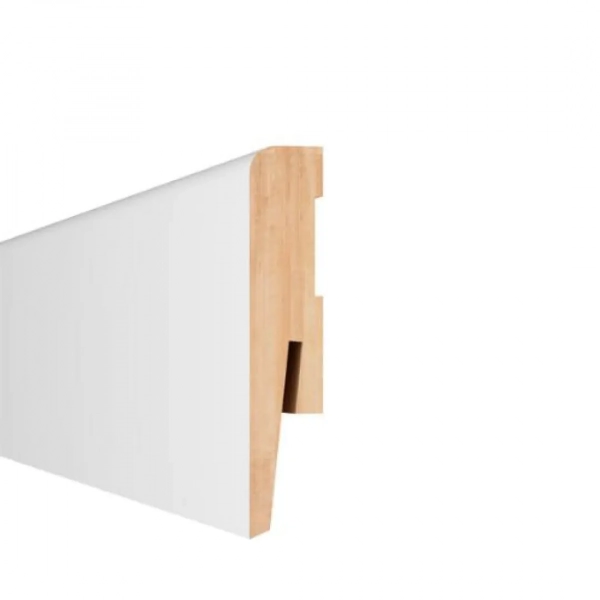 Sockelleiste - Arbiton PAINT IT MP0801 - 80 mm - Holzleiste Weiß