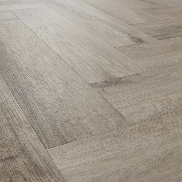 Fischgräten Vinyl - Herringbone Eiche Schottische - 4.5mm/0.55mm - Klick Vinyl