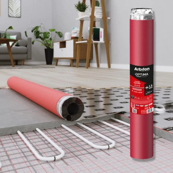 Trittschalldämmung Laminat - Arbiton Optima Thermo Aquastop - 1.5 mm - Laminat Unterlage