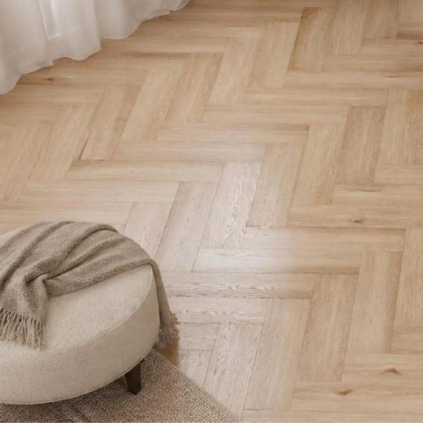 Fischgräten Vinyl - Herringbone Eiche American - 4.5mm/0.55mm - Klick Vinyl