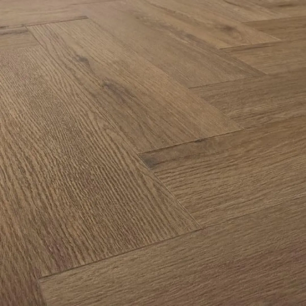 Fischgräten Vinyl - Herringbone Eiche Dark - 4.5mm/0.55mm - Klick Vinyl