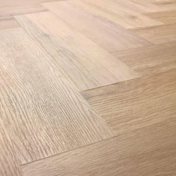 Fischgräten Vinyl - Herringbone Eiche English - 2.5mm/0.55mm - Klebenvinyl