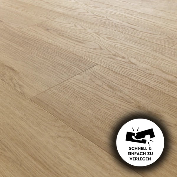 Klick Vinylboden - Rigid Vinyl - Eiche SANDSTURM - 5mm/0.55mm | Ausverkauf