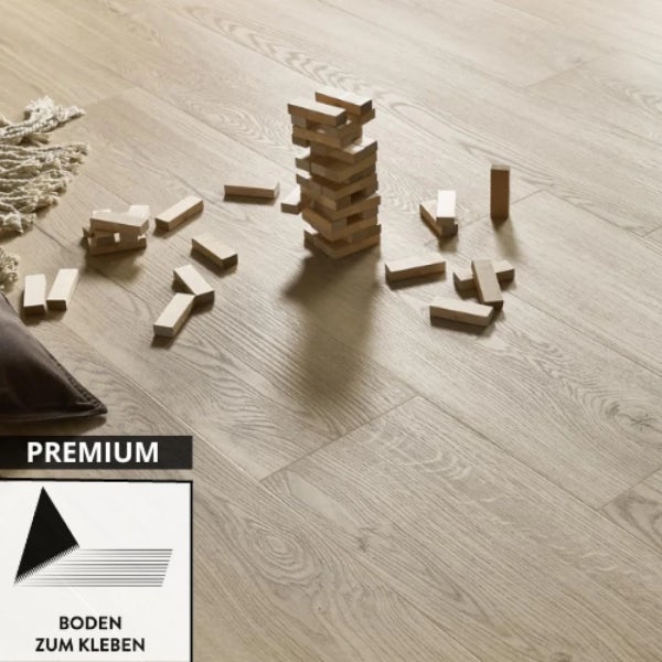 Klebe Vinylboden - Woodric EIR - Eiche Salerno - 2,5mm/0,55mm | Premium klebevinyl 
