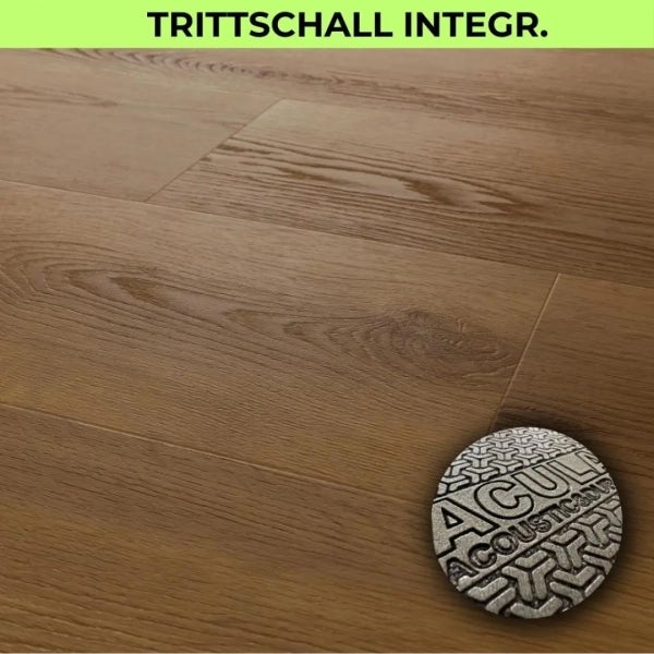 ROCHESTER Eiche - Vinylboden mit Trittschalldämmung -  6.3mm