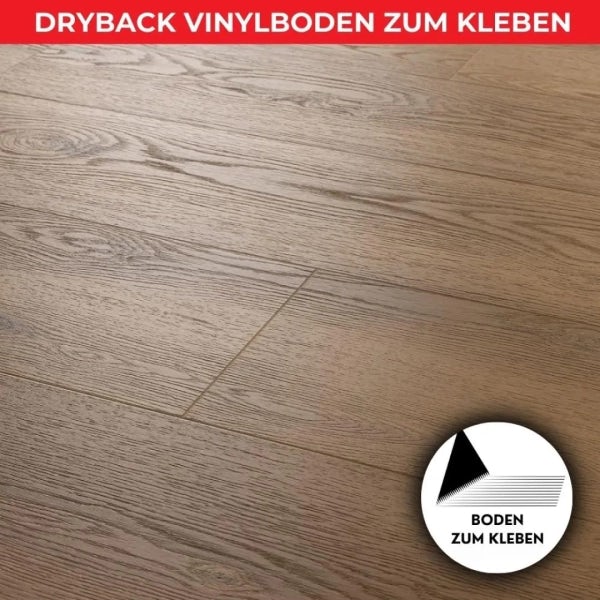 Vinylboden zum Kleben - LUM Eiche - 2,5mm/0,55mm
