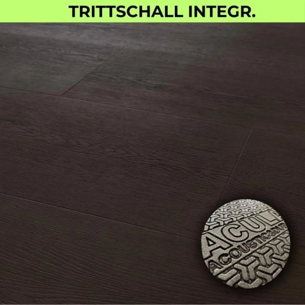 EMPIRE Eiche - Vinylboden mit Integrierter Trittschalldämmung - 6.3mm