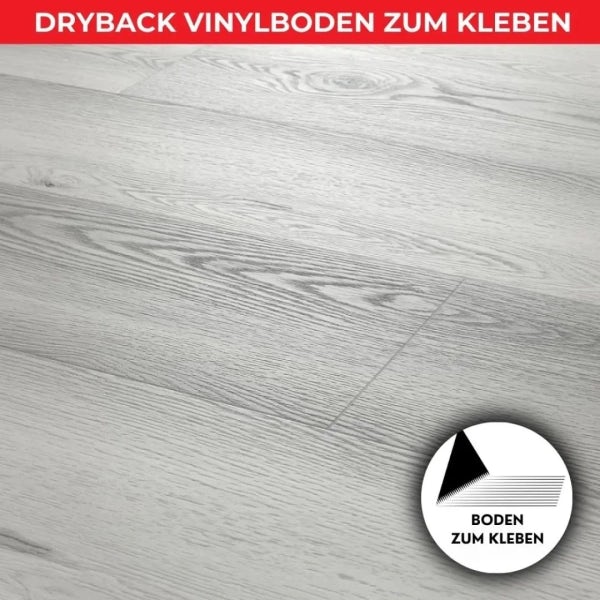 Vinylboden zum Kleben - VEER Eiche - 2,5mm/0,55mm