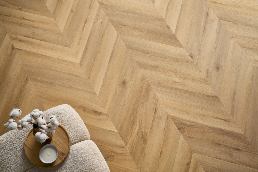 Number 1 of Chevron Parkett WEMBLEY (Naturholz) Eiche - 5mm/0.55mm