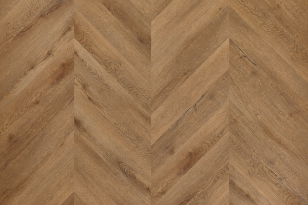 Vinyl Parkett - Chevron - Eiche Garda (CLC 42702) 5mm/0.55mm - Fischgräten Vinyl