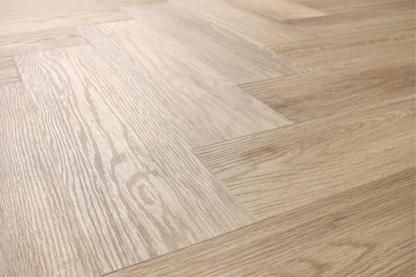 Fischgräten Vinyl - Herringbone Acoustic Eiche Harlow (CAA 158) 6.3mm/0.55mm - Klick Vinyl mit Trittschalldämmung