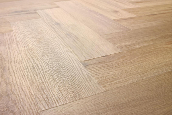 Fischgräten Vinyl - Herringbone Eiche English - 2.5mm/0.55mm - Klebenvinyl